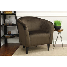 Load image into Gallery viewer, BOUSSAC Microfiber Tub Accent Chair,accent Chairs for Living Room,Living Room Chair, Light Luxury, Single Sofa Chair