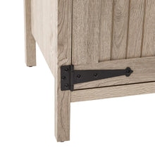Load image into Gallery viewer, Farmhouse TV Stand for TVs up to 50", Rustic Gray