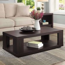 Load image into Gallery viewer, Better Homes &amp; Gardens Steele Coffee Table with Lower Shelf, Espresso
