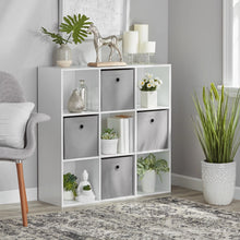 Load image into Gallery viewer, Mainstays 9-Cube Storage Organizer, White Furniture Decoration Classical Classic Style Bookcases
