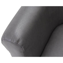 Load image into Gallery viewer, Faux Leather Bucket Accent Chair lounge chair  vanity chair  sofa chair  living room furniture
